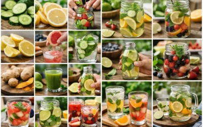 8 recettes de boissons détox maison rapides pour retrouver votre énergie naturellement